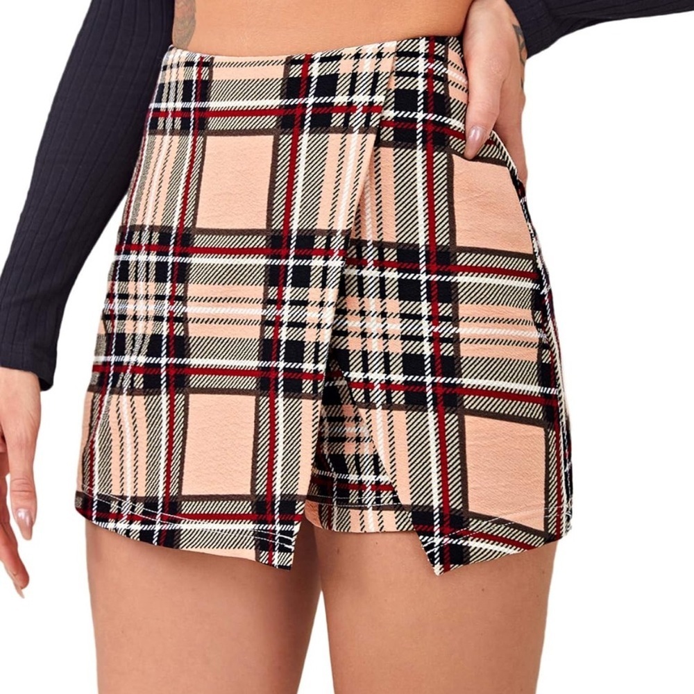 Plaid Mini Skirt - Picture 5 of 12
